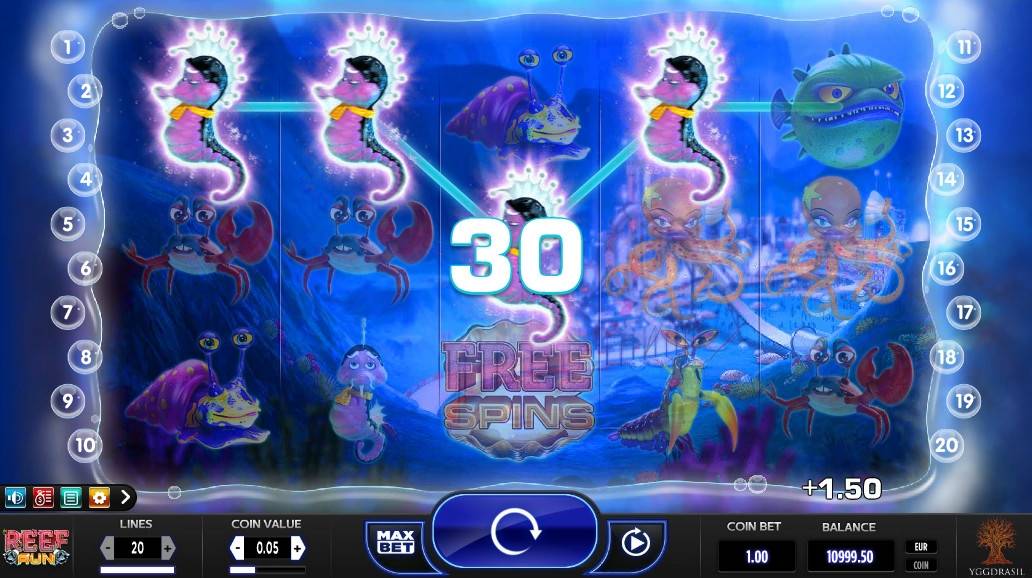Reef Run slot