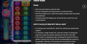ReefPop: Rules