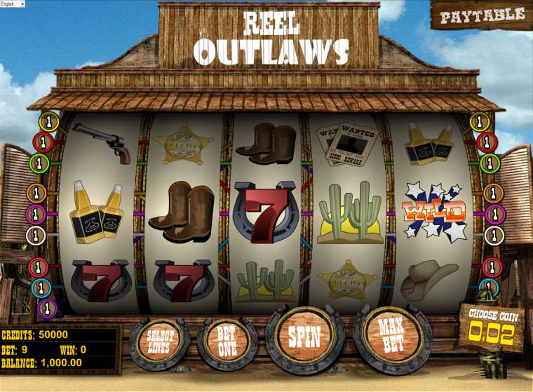 Play Reel Outlaws  slot