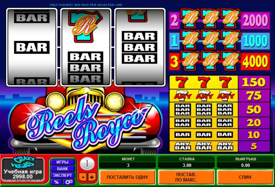 Reels Royce slot