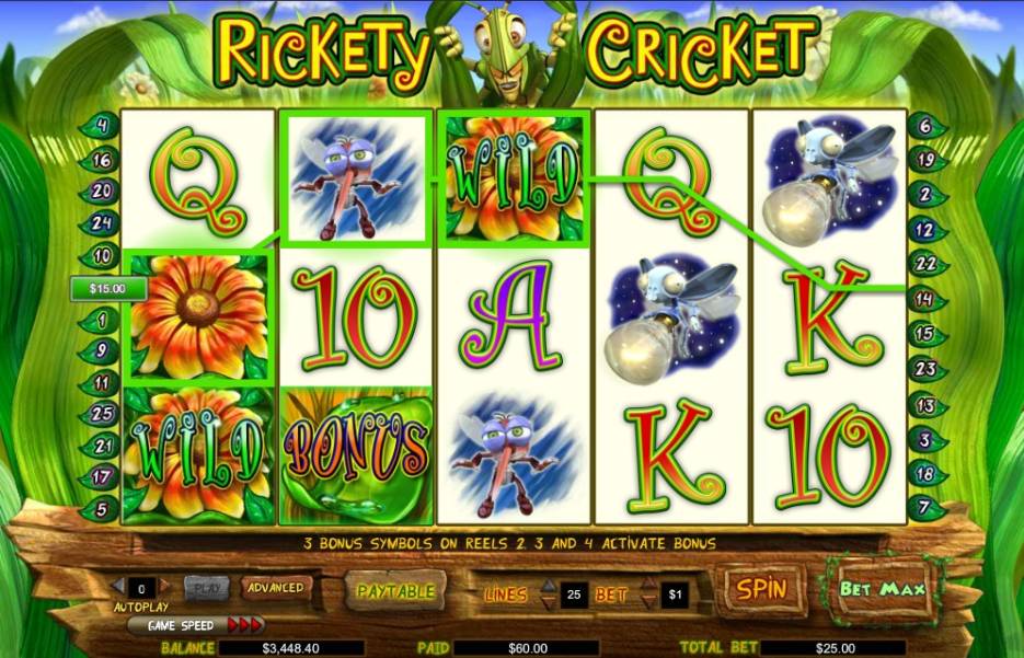 Rickety Cricket slot