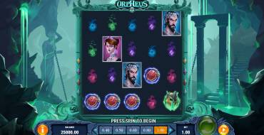 Rise of Orpheus: Slot machine