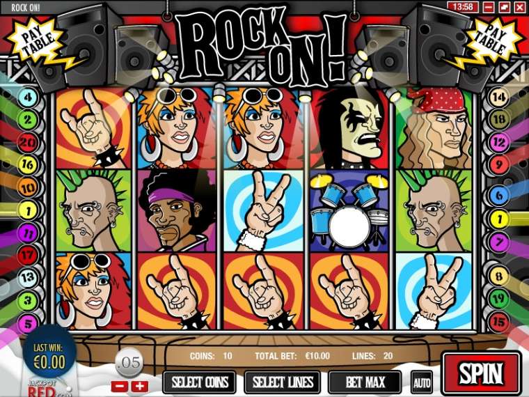 Play Rock on! slot