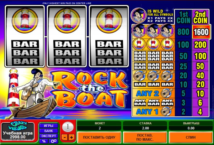 Rock the Boat slot