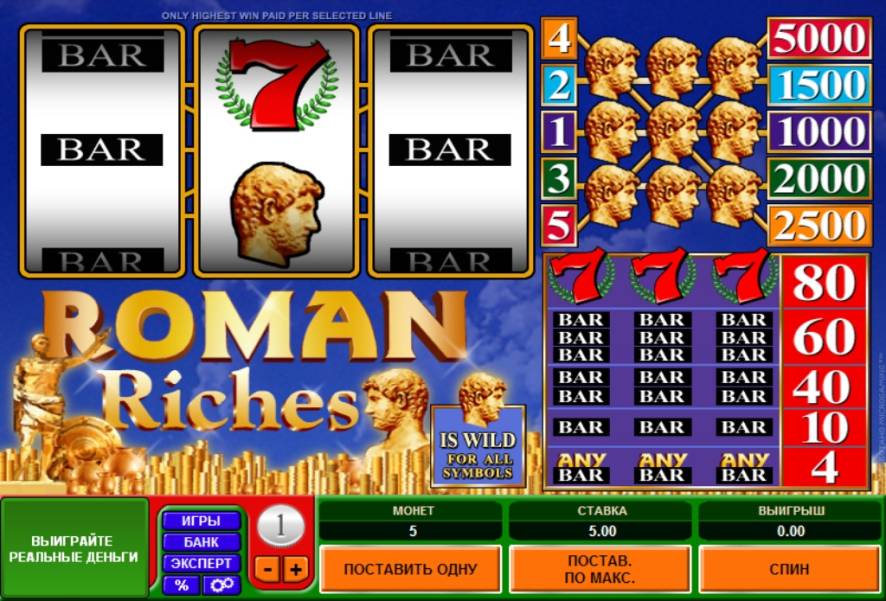 Roman Riches slot