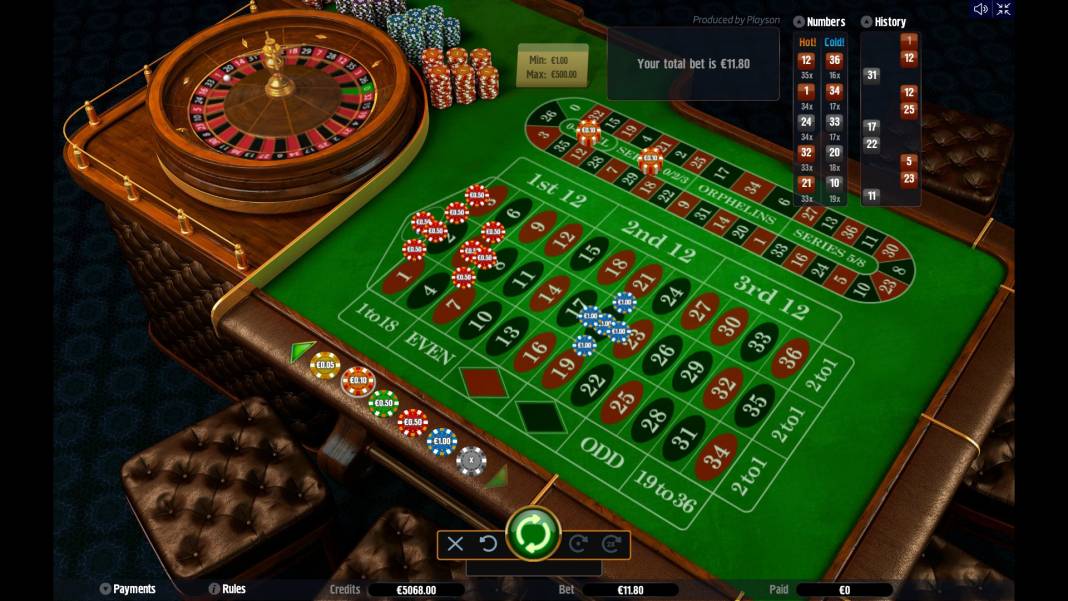 Roulette with Track online
