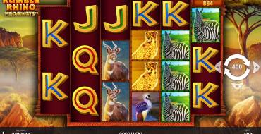 Rumble Rhino Megaways: Slot machine