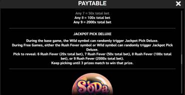 Rush Fever Soda Pop: Jackpot