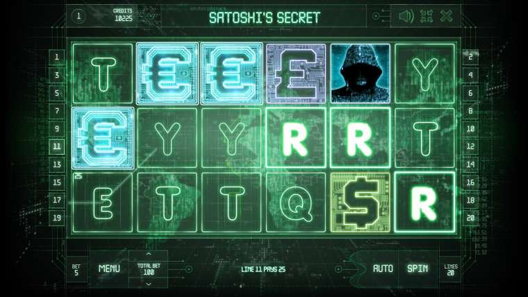 Play Satoshi’s Secret slot