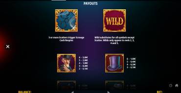 Scrooge Megaways: Payout table