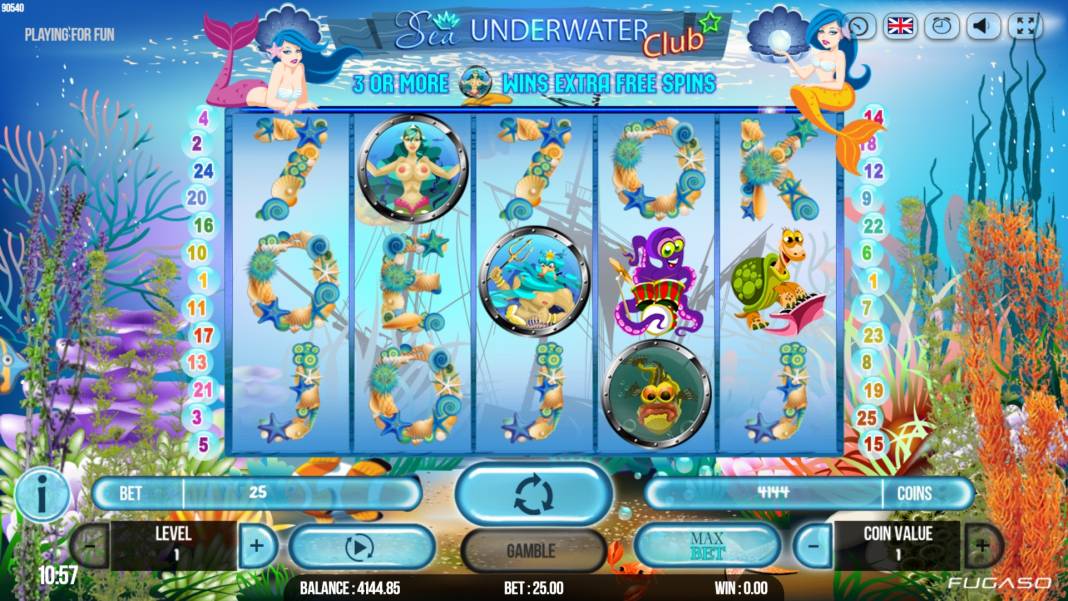 Sea Underwater Club slot