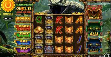 Serpent Gold: Hold & Win: Slot machine