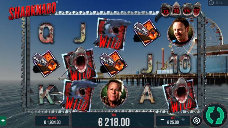 Play Sharknado slot