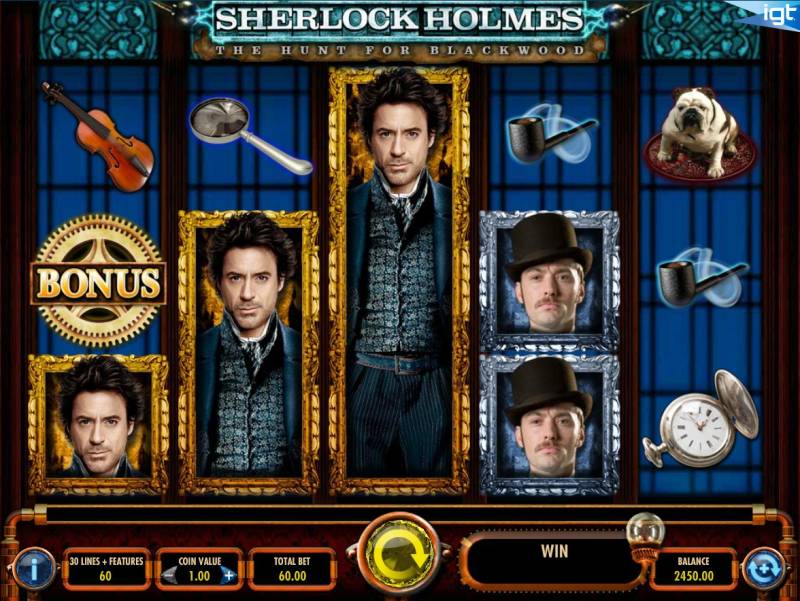 Sherlock Holmes: The Hunt for Blackwood slot