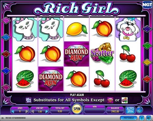 She’s a Rich Girl slot