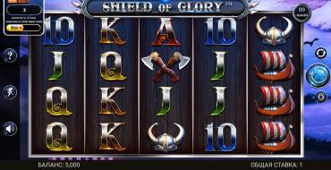 Shield of Glory: Slot machine