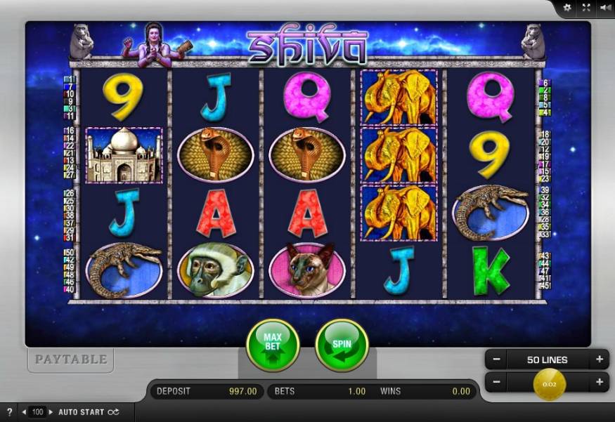 Shiva slot