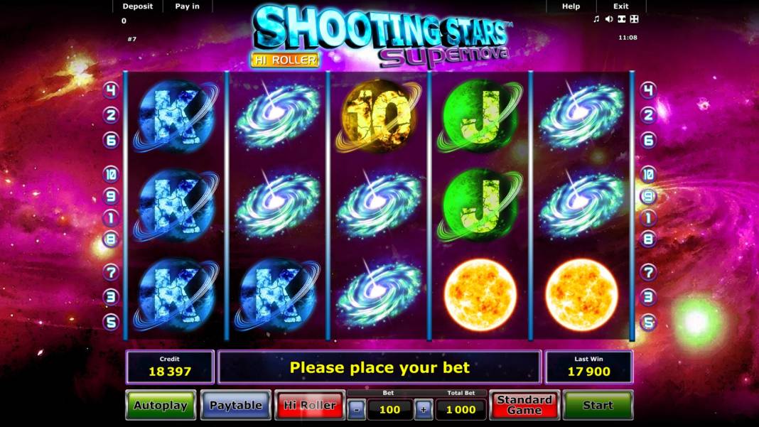 Shooting Stars Supernova slot