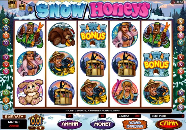 Play Snow Honeys slot