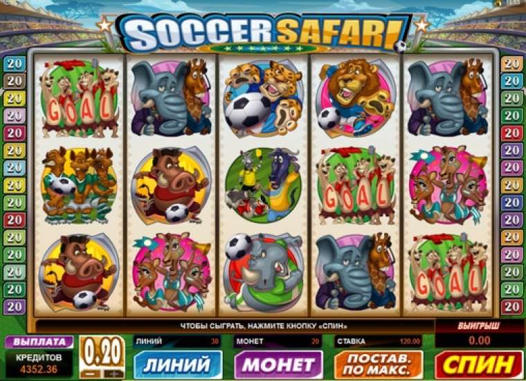 Play Soccer Safari slot