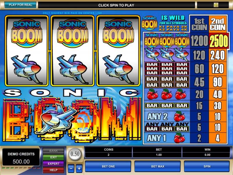 Sonic Boom slot