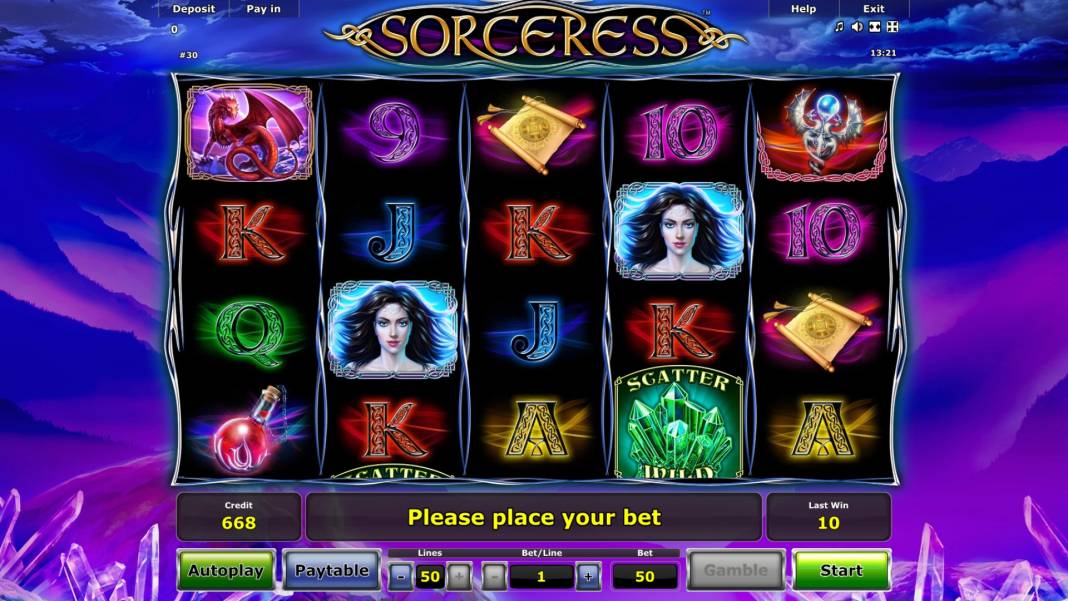 Sorceress slot
