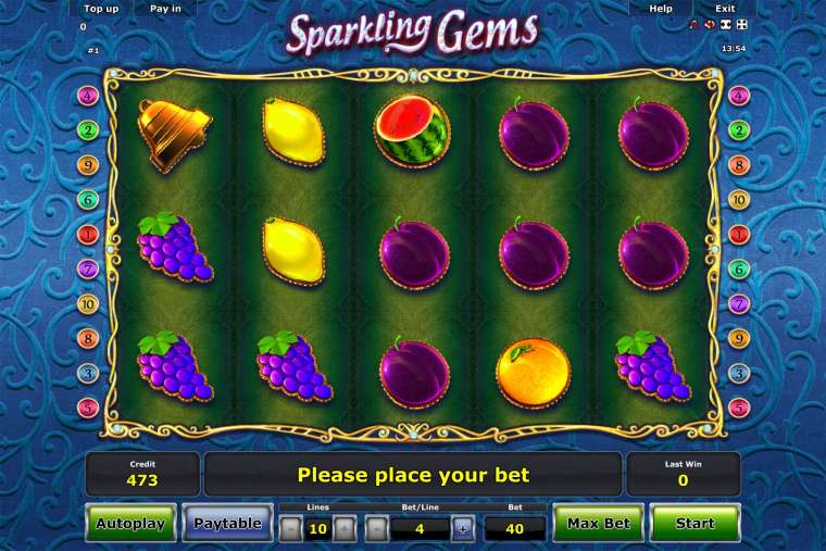 Play Sparkling Gems slot