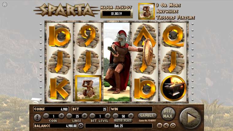 Play Sparta Habanero slot