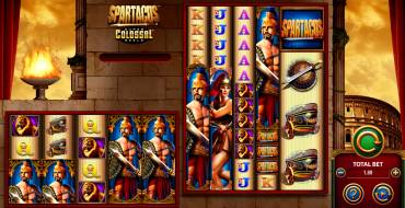 Spartacus Super Colossal Reels: Slot machine