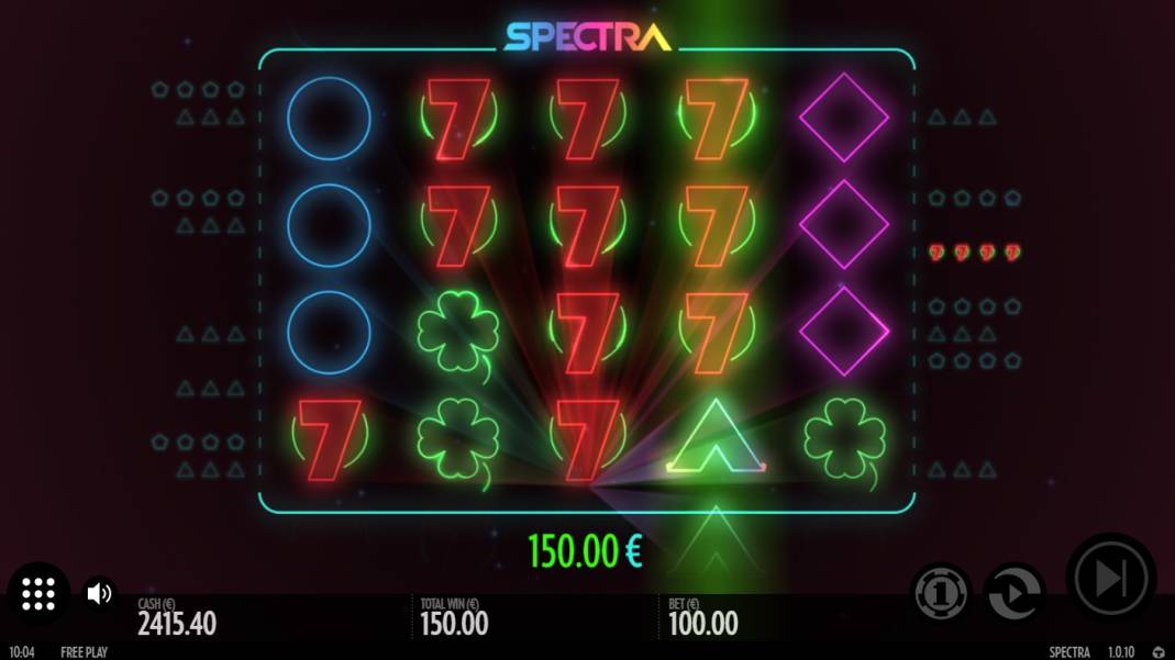 Spectra slot