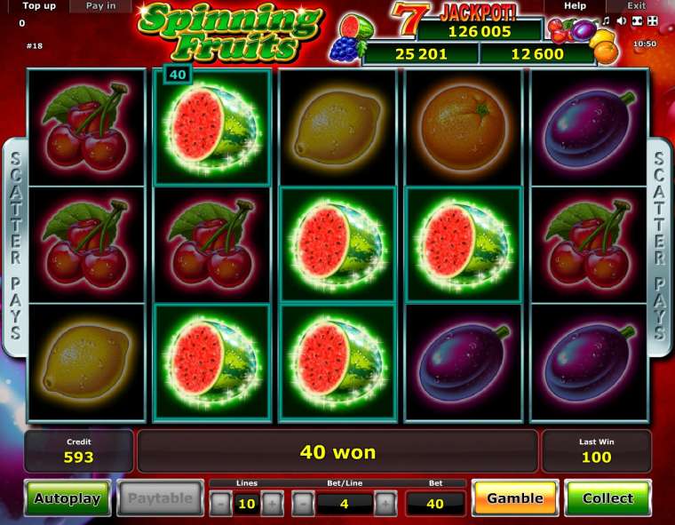 Play Spinning Fruits slot