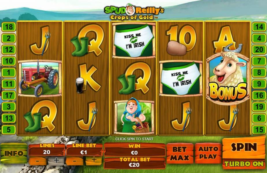 Spud O’Reilly’s Crop of Gold slot