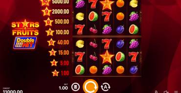 Stars and Fruits Double Hit: Slot machine