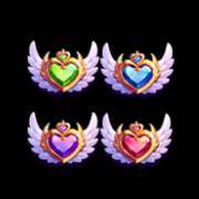 Starshine Crystals: Hearts and wings