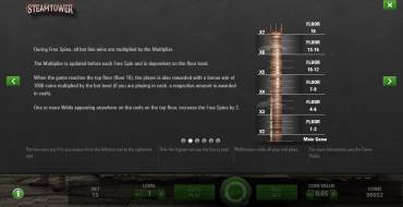 Steam Tower: Bonus feature