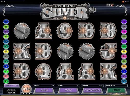Sterling Silver 3D slot