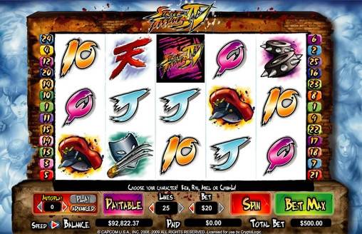 Street Fighter IV slot