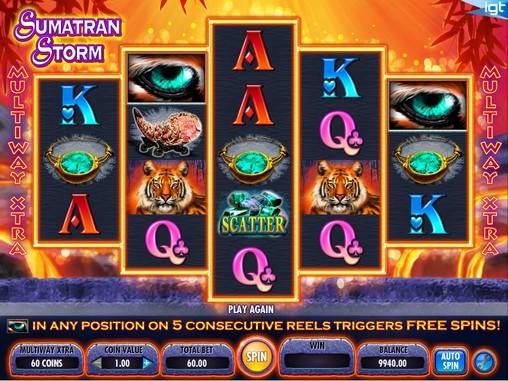 Sumatran Storm slot