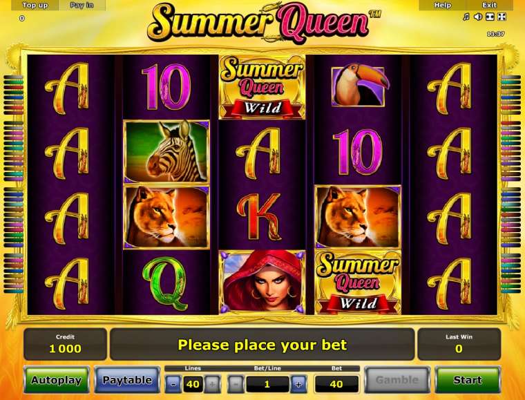 Play Summer Queen slot