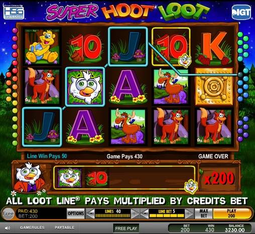 Super Hoot Loot slot