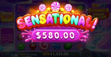 Sweet Bonanza Super Scatter: Winnings