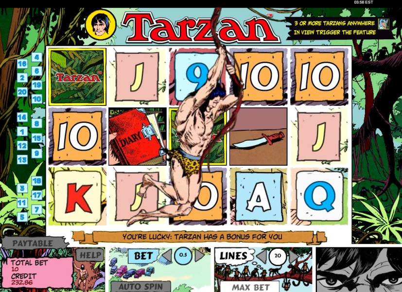 Tarzan slot
