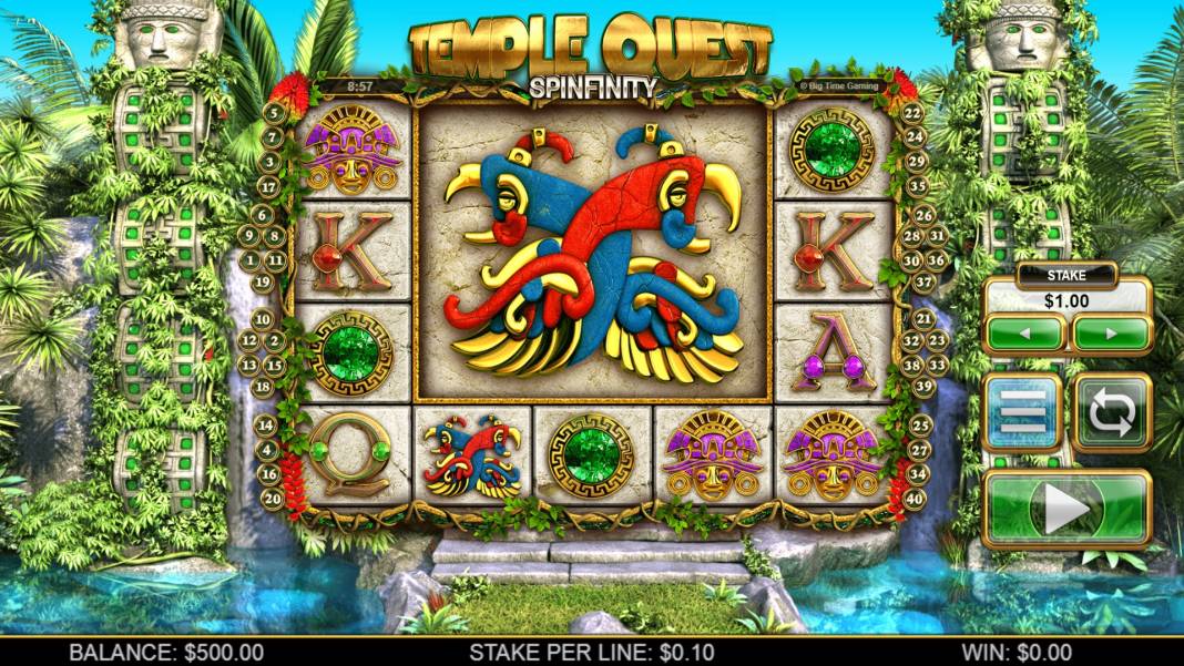 Temple Quest Spinfinity slot