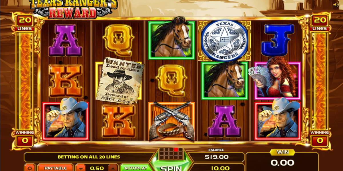 Texas Ranger’s Reward slot