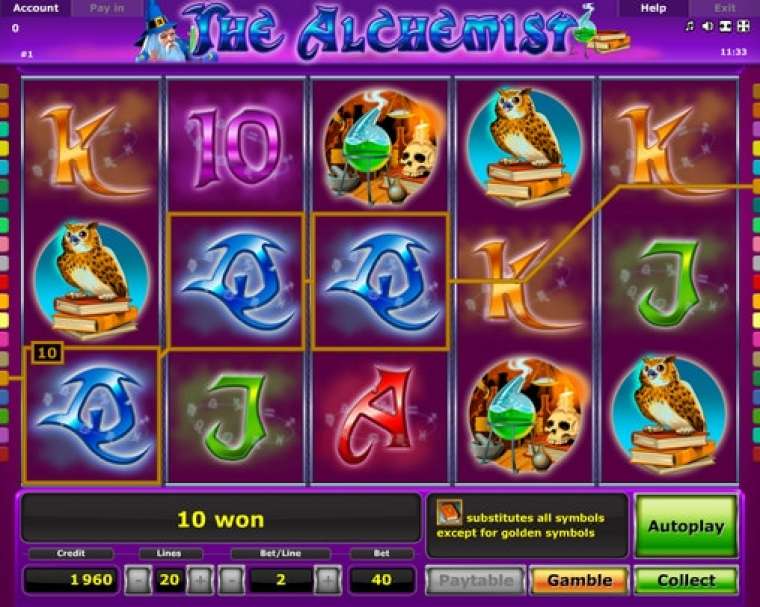 Play The Alchemist slot