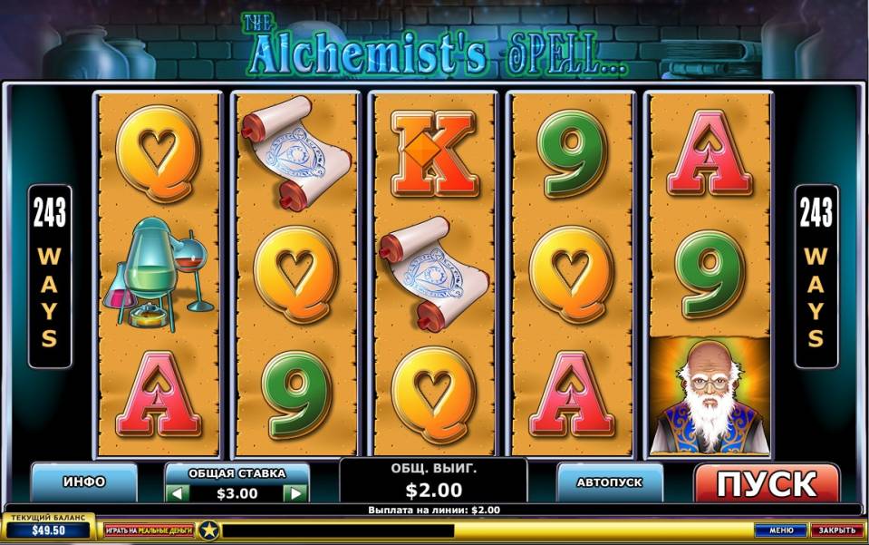 The Alchemist’s Spell slot