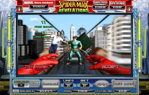 The Amazing Spider-Man: Revelations slot