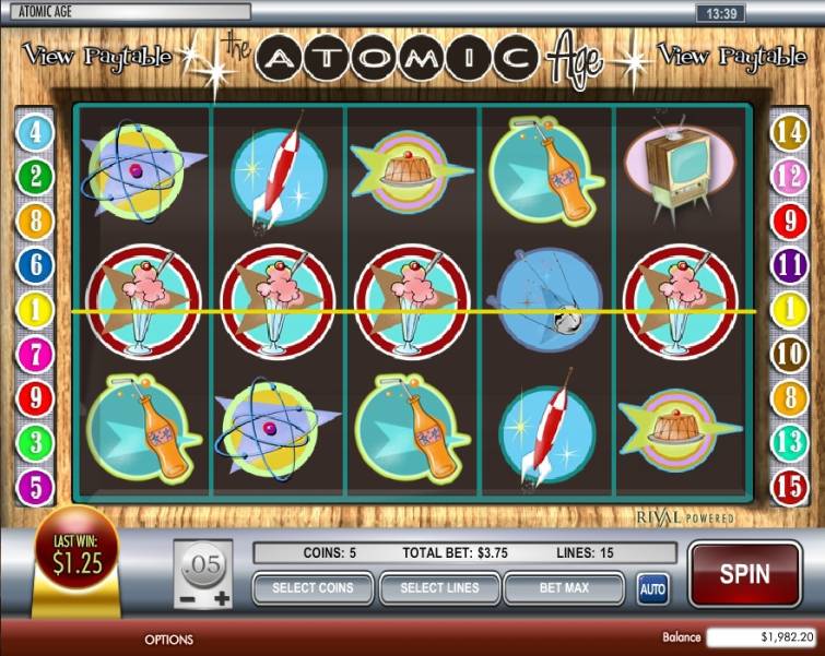 The Atomic Age slot