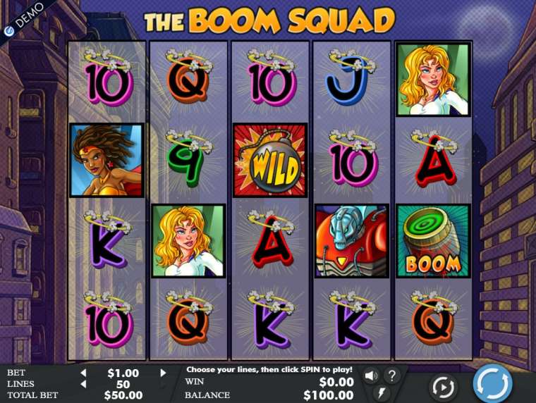 Play The Boom Squad slot