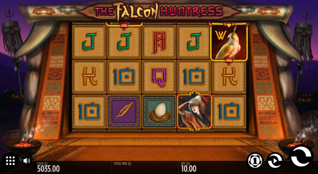 The Falcon Huntress slot